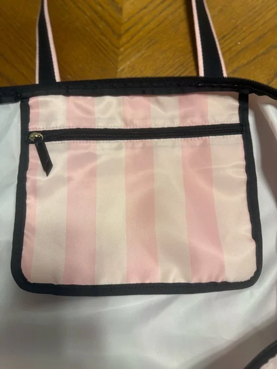 Victorias Secret Heritage Stripe Tote EUC. - Picture 7 of 12